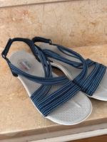 Neu Skechers Sandalen 39 Blau Arch Comfort Bequem Düsseldorf - Wittlaer Vorschau