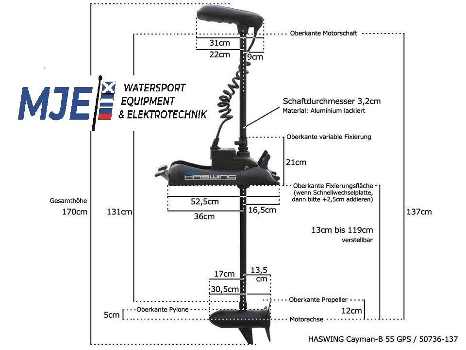 HASWING PROTRUAR 2.0 24 Volt ELEKTROBOOT ALUBOOT ANGELBOOT in Waldeck