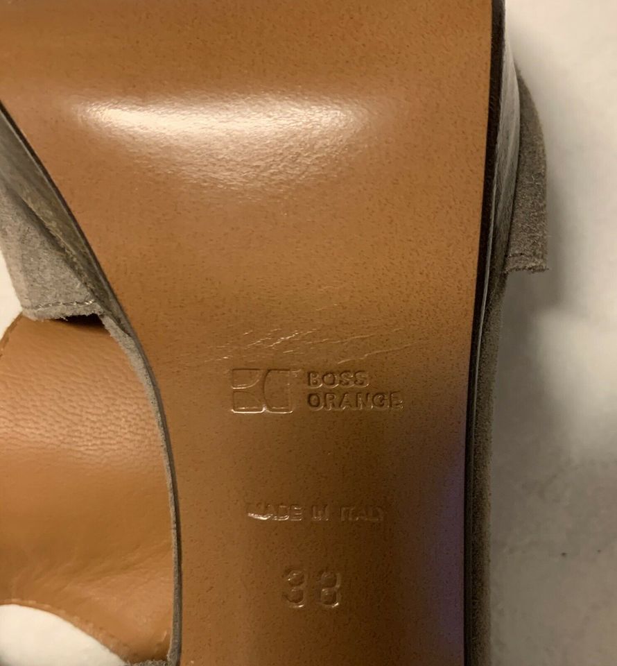 High Heels /Sandaletten von Boss Orange, Gr. 38, quasi neu in Bürstadt