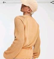 Asos design oversitze-strickpullover in hellbraun mit Bayern - Weiden (Oberpfalz) Vorschau