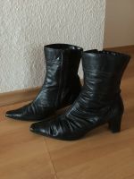 Echtleder-Stiefeletten                          schwarz  Gr.  39 Sachsen - Bad Gottleuba-Berggießhübel Vorschau