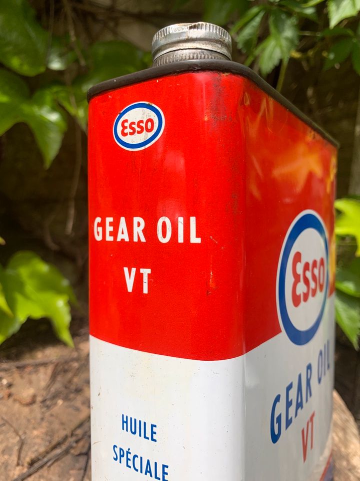 Esso Öldose 60er Jahre 2 Liter Kanister Deko Vespa Oldtimer in Korschenbroich