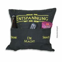 Hergo Sofahelden Kissen mit Taschen 43x43cm - AUSWAHL 14€* Bayern - Holzheim Vorschau