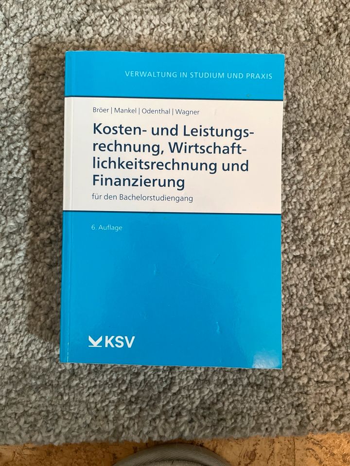KLR, WiRe, Finanzierung - Bröer/Mankel/Odenthal/Wagner in Ostbevern