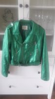 Jacke, Bikerjacke, Gr. M, Vopse, grün, silber Sachsen - Görlitz Vorschau