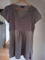 Shirt grau Spitze Liberty Gr.L // 40 // wie neu Niedersachsen - Osnabrück Vorschau