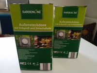 2  Neue verpackte ,Außensteckdosen mit Erdspieß und Zeitschaltuhr Baden-Württemberg - Sauldorf Vorschau