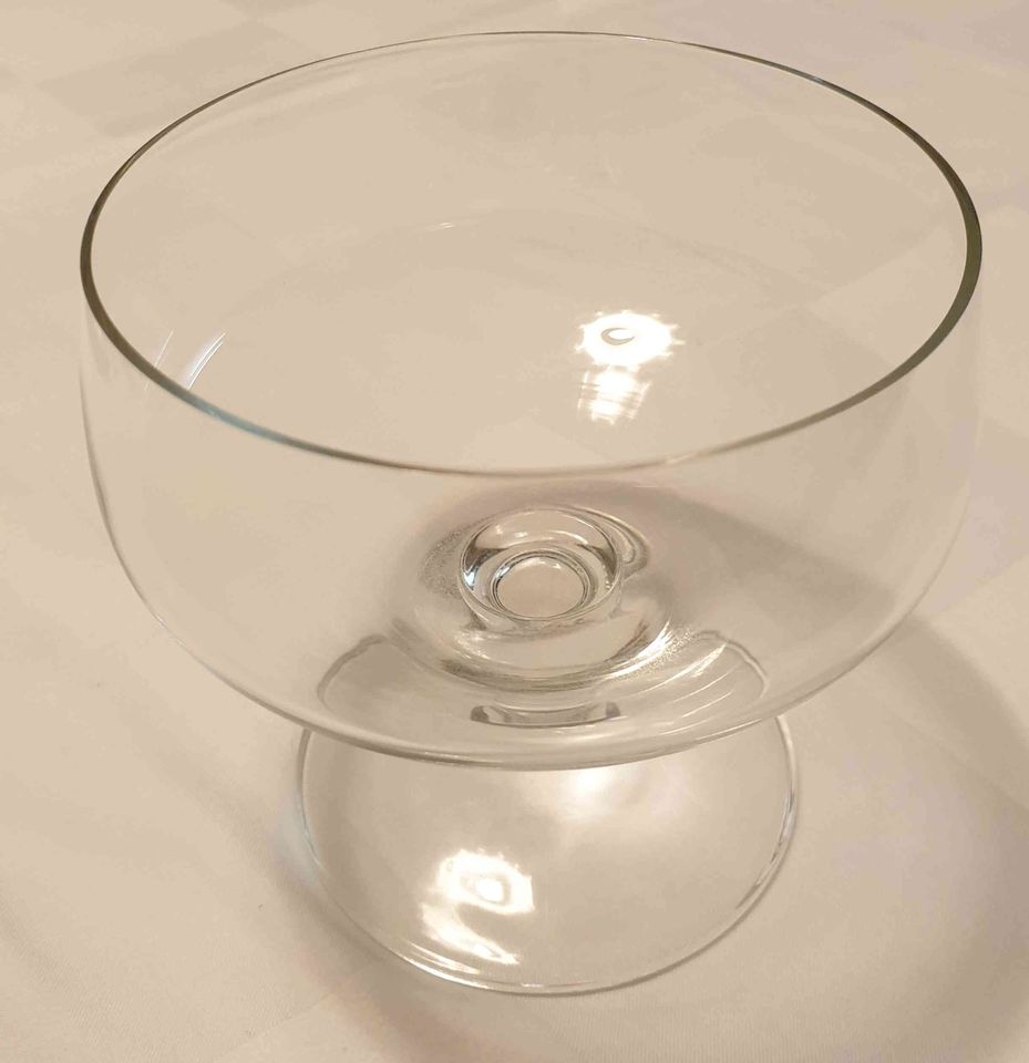 Dessert-, Eisschalen und Kerzenständer – Klarglas in Zorneding