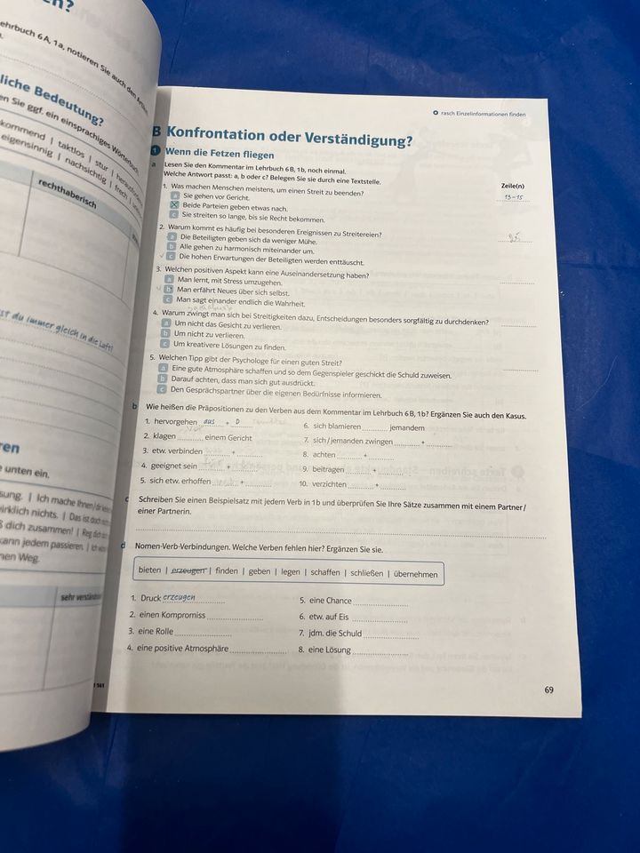 Mittelpunkt B2, B2.2, Deutsch zum Lernen, Deutschbuch in Mainz