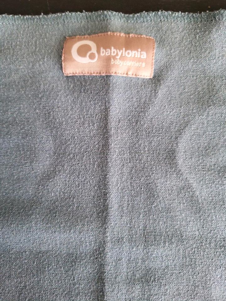 Babylonia Tragetuch 100% Organic Cotton Petrol in Hamburg