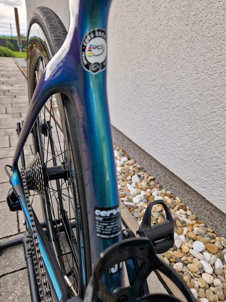 Cervelo S5 Rahmen Set  51cm Chameleon Blue. in Groß-Gerau