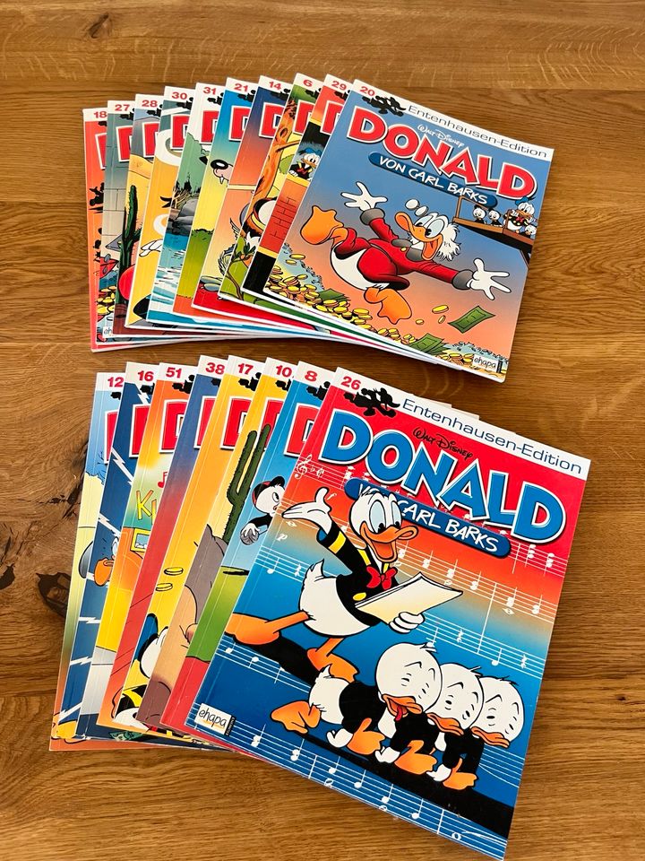 Donald Duck Entenhausen Edition 18 Bände in Bonn