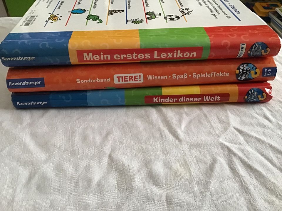 Wieso, Weshalb, Warum?, Verschiedene Bücher, Alter 4-7 Jahre in Ubstadt-Weiher
