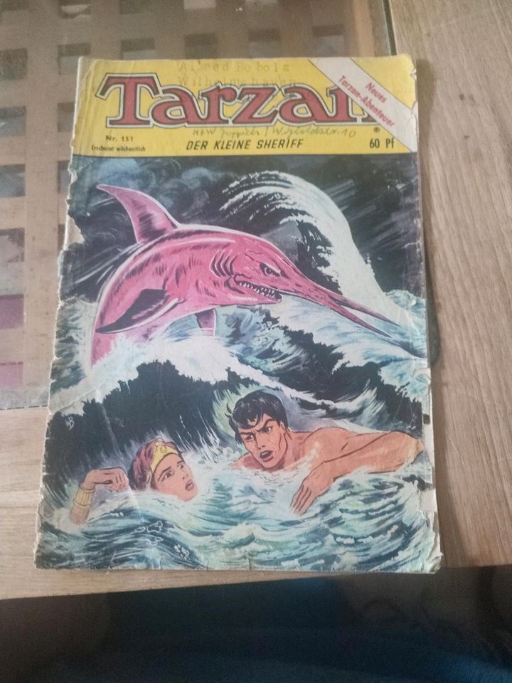 Biete ältere Comic tibur Nick Tarzan Akim und so weiter in Bad Urach