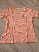 Damen Tshirt lachsfarben Herz Blumen Glitzersteine Gr. L Sachsen - Neuensalz Vorschau