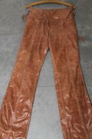 SlimFit Jeans Hose Leder Nappa, Modell Evi, rust, Gr. 36 NEU Thüringen - Hirschberg Vorschau