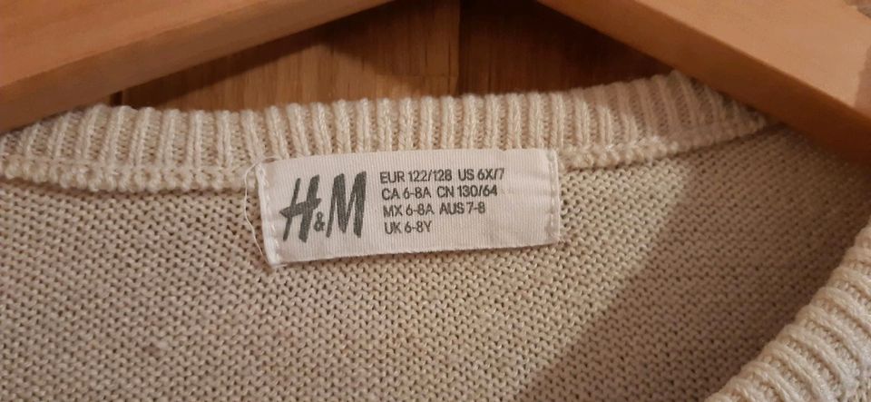 Pullover * Gr. 122/128 * Mädchen * H&M in Treffurt