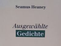 Seamus Heaney | Ausgewählte Gedichte | Nobelpreis Literatur 1995 Nordrhein-Westfalen - Werther (Westfalen) Vorschau