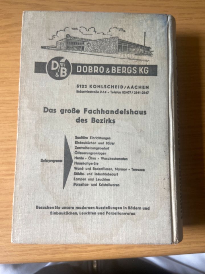 Einwohner-Adressbuch Kreis Aachen-Land 1968 in Melle