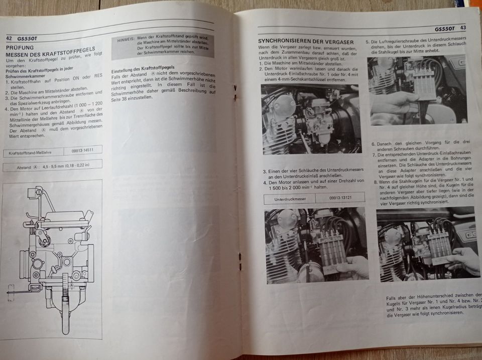 Suzuki GS 550/L Technischer Bericht in Rangendingen