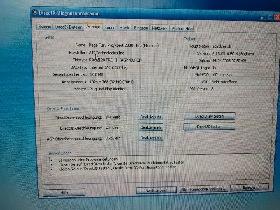 Windows 98 + XP Dualboot PC - 1gb Ram - 1.6ghz - 80Gb HDD in Herborn