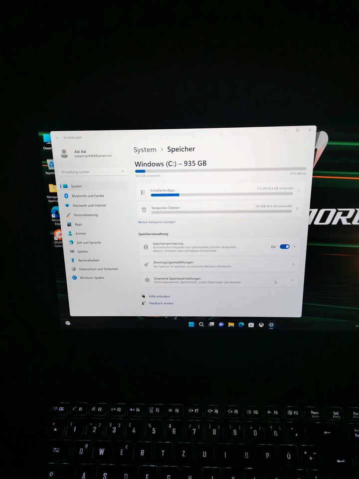 Aorus 5 SE  Laptop Gaming 16 GB in Kerpen