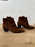 Mango Leder Stiefel / Stiefeletten gr.38 in Braun Bayern - Hallbergmoos Vorschau