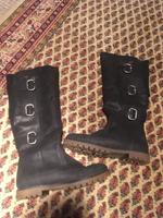 gefütterte Damenstiefel aus Leder von Remonte Dorndorf in Gr.  36 Dresden - Neustadt Vorschau