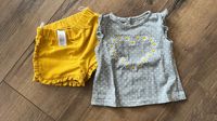 Tshirt und kurze Hose von baby club, Größe 62 Bayern - Goldbach Vorschau