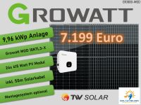 9,96 kWp Photovoltaikanlage | GROWATT | Montagesystem optional Niedersachsen - Hessisch Oldendorf Vorschau