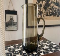 Vintage Midcentury Rauchglas Glaskaraffe 50/60er Nordrhein-Westfalen - Oberhausen Vorschau