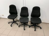 3 Stühle Bürostühle schwarz Chemnitz - Gablenz Vorschau