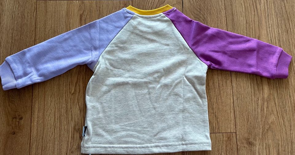 JAKO O Kinder Sweatshirt Pullover Beige Meliert Lila 80 86 NEU in Weimar (Lahn)