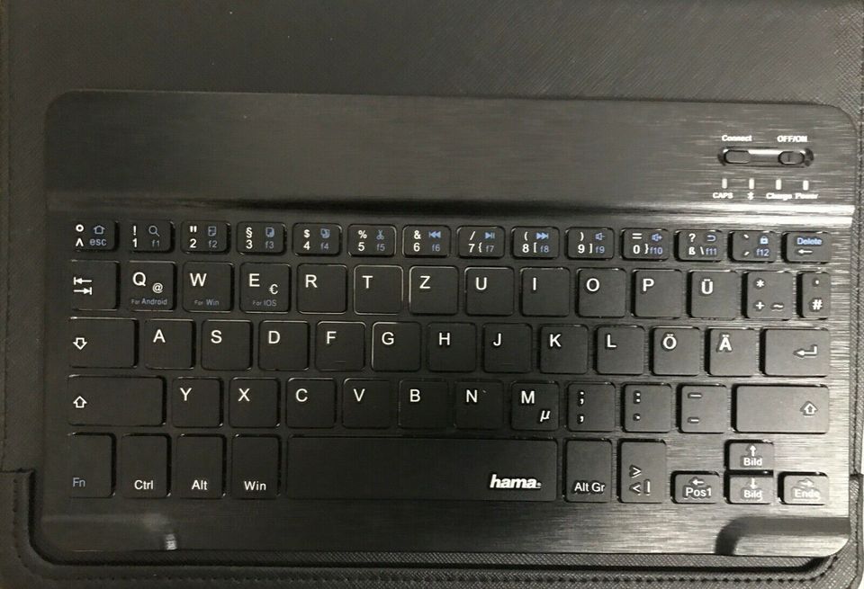 Hama Bluetooth Keyboard / Tastatur with Bag für Tablet neu in Klettgau
