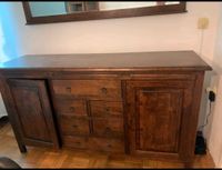 Sideboard /Spiegel Echtholz antikfinisch Dortmund - Brackel Vorschau