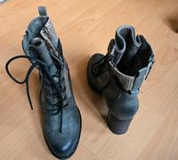 Mustang Damen Stiefeletten grau Gr. 39 Leipzig - Leipzig, Zentrum-Ost Vorschau