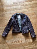 Braune Lederjacke used-look Esprit Größe 36 Hessen - Gießen Vorschau