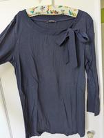 Top T-shirt Longshirt Oberteil Orsey blau Punkte Schleife Gr.40 Nordrhein-Westfalen - Remscheid Vorschau