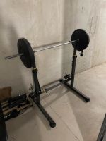 Rack mit Hantelstange + 2 x 15 Kg Kunststoffscheibe (31mm) Leipzig - Plagwitz Vorschau