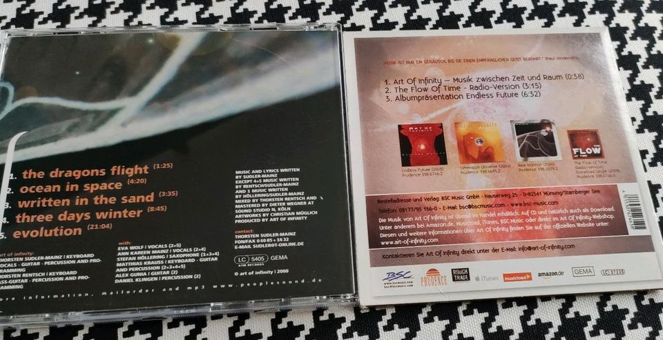 2x ART OF INFINITY CDs "New Horizon & Musik zwischen..." Ambient in Leverkusen