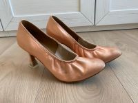 Diamant Tanzschuhe Größe 5 1/2 beige Satin Kreis Pinneberg - Pinneberg Vorschau