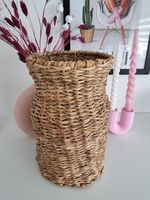 Blogger Depot Bodenvase Seegrasvase Vase Korb beige 28x16 NEU Baden-Württemberg - Philippsburg Vorschau