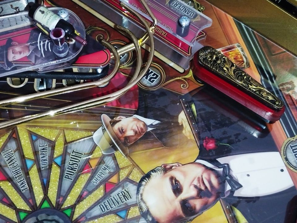 Pinball Flipper Ersatzteile-Mod-Modifizieren-The Godfahter-Pate in Bad Lauterberg im Harz