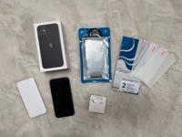 Apple IPhone 11 64GB Schwarz Handy + OVP + Kopfhörer Top Zustand Brandenburg - Hoppegarten Vorschau