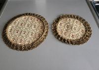 DDR Platzdecken Set 2tlg. 25 cm 20 cm Thüringen - Zeulenroda Vorschau