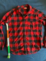 Hollister Hemd S Damen rot kariert langarm Holzfäller Look Hessen - Fulda Vorschau