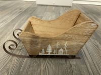 Holzschlitten - Weihnachten (12 cm x 20 cm) Essen - Steele Vorschau