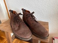 Tommy Hilfiger Schuhe Boots braun Wildleder 42 wie 43 Nordrhein-Westfalen - Velbert Vorschau