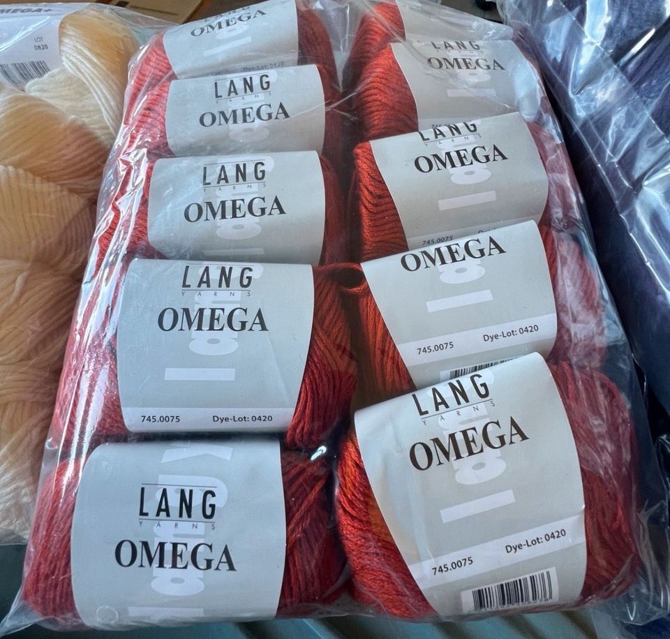 Omega von Lang Yarns Wolle | je Set 500g | verschiedene Farben in Unterhaching