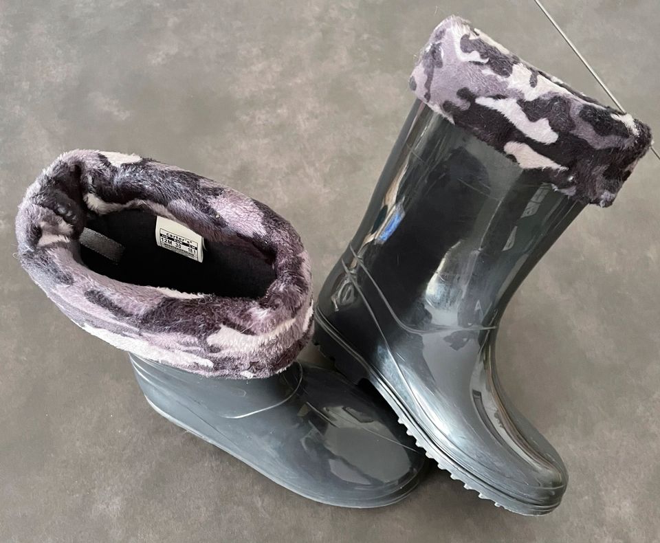 Gummistiefel carter‘s Gr. 30 mit Thermoeinsatz rausnehmbar in Markkleeberg